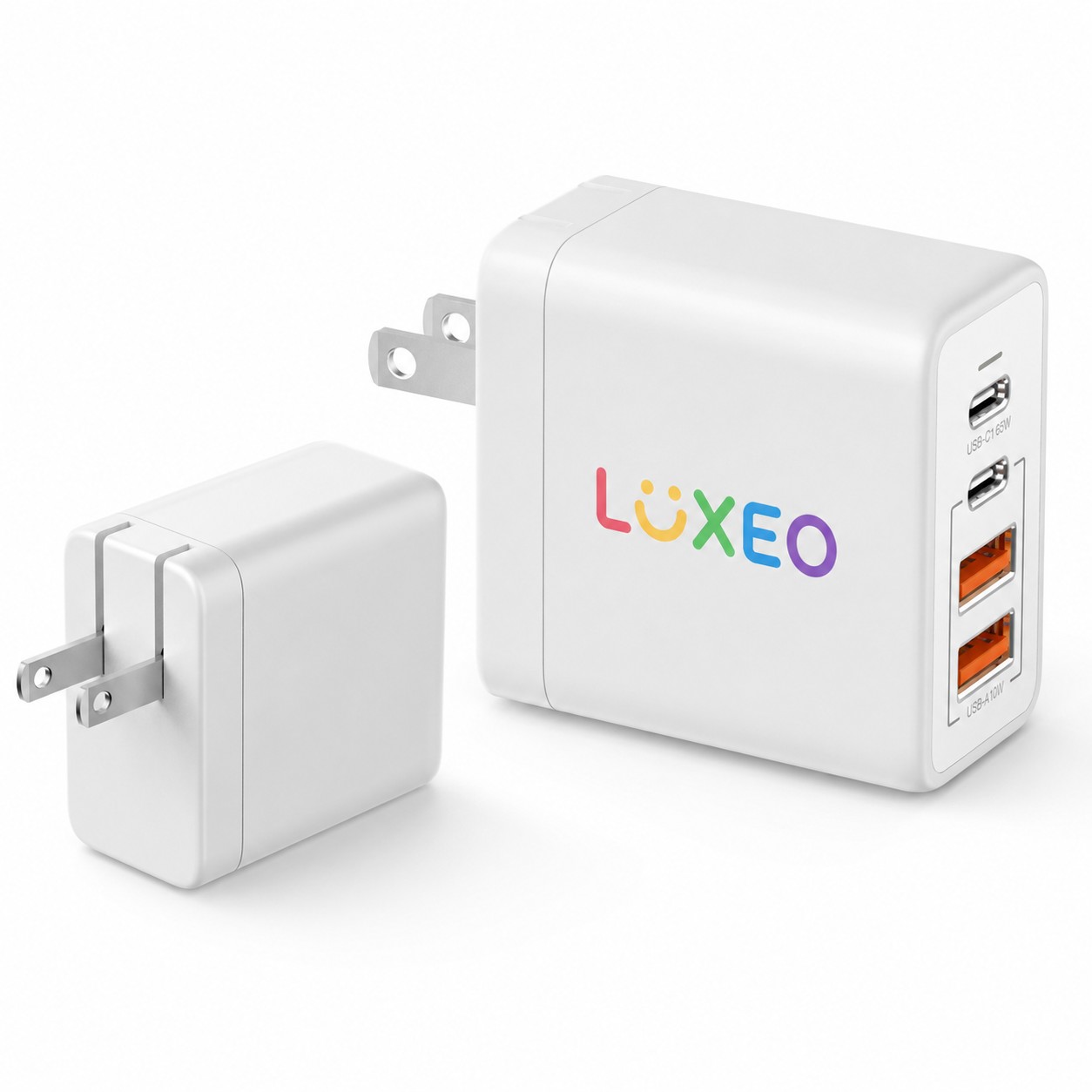 Foldable Four Port Wall Charger