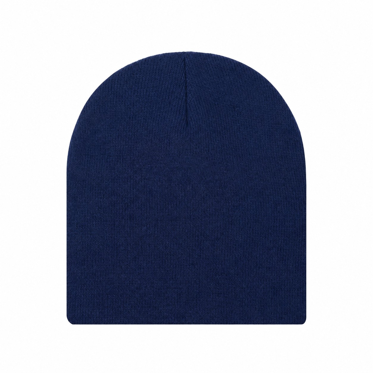 Acrylic 9" Beanie — Navy Blue