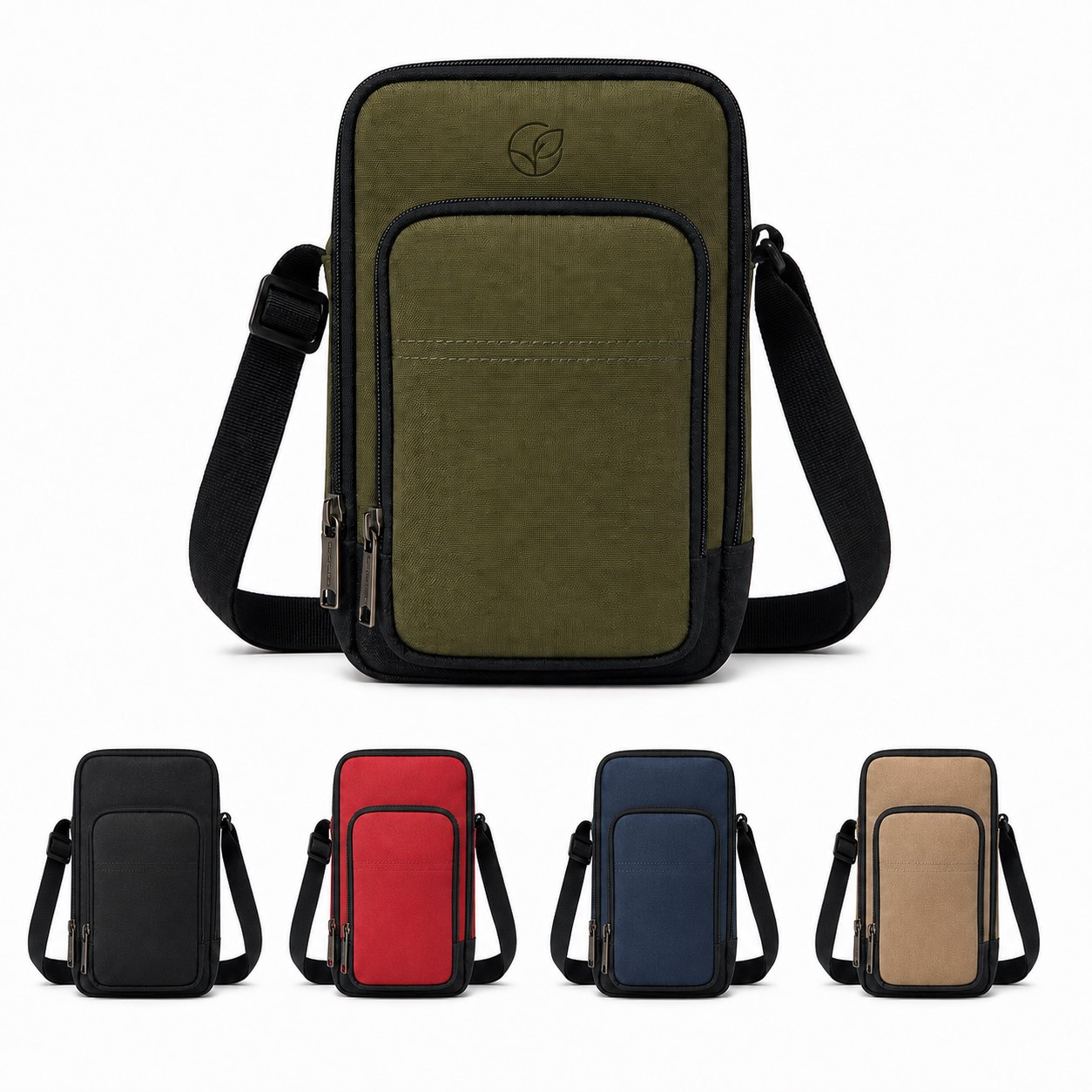 Multi Pocket Crossbody Utility Bag