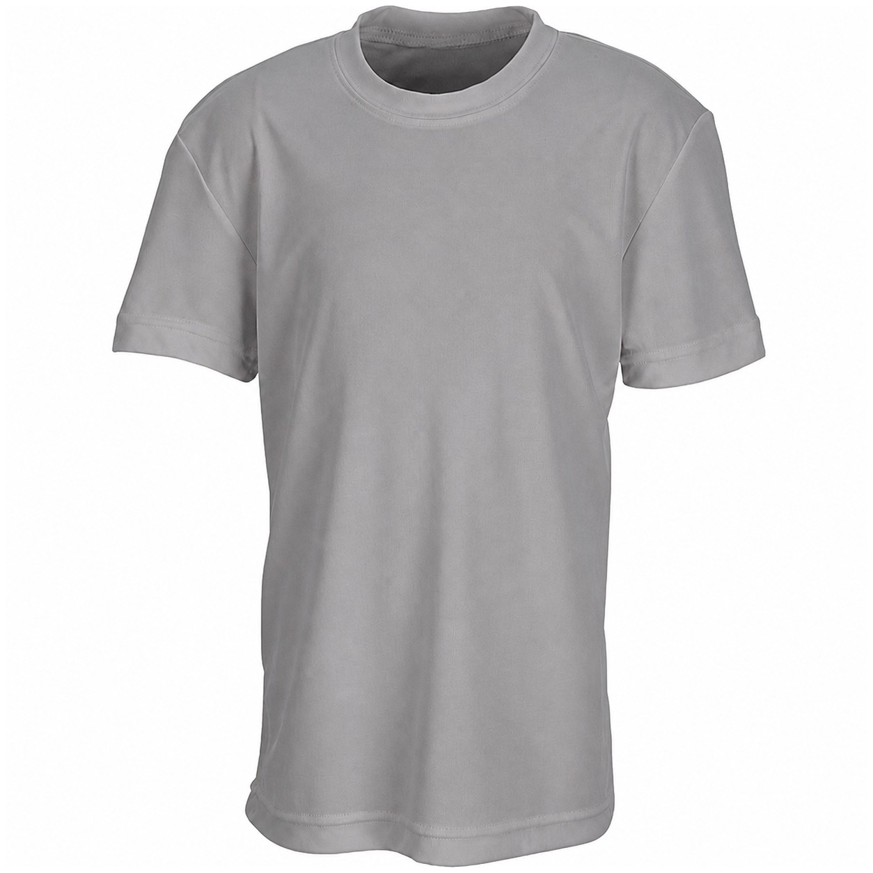 Youth Interlock Performance Shirt — Gray
