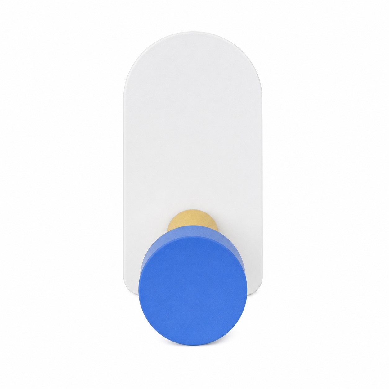 Compact Wood And Metal Adhesive Hook — view 2