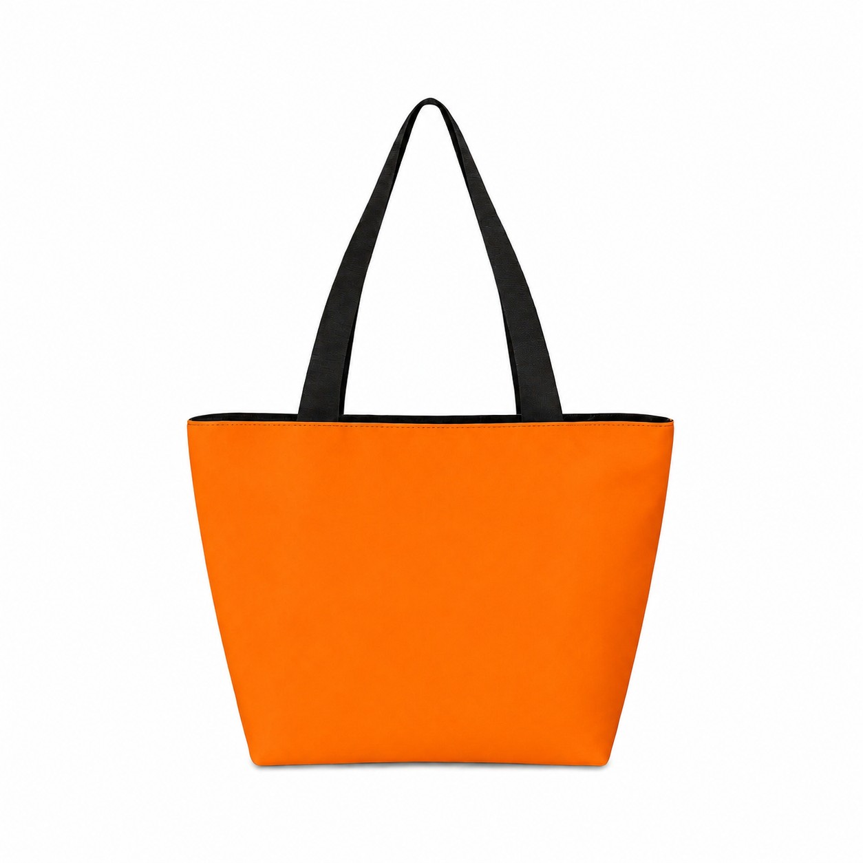 Polyester Everyday Carry Bag With Zipper — Orange