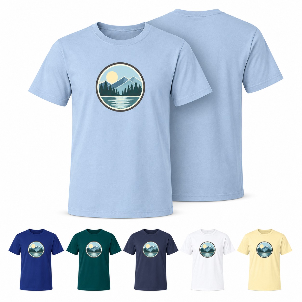 Ringspun Cotton Crewneck T-Shirt
