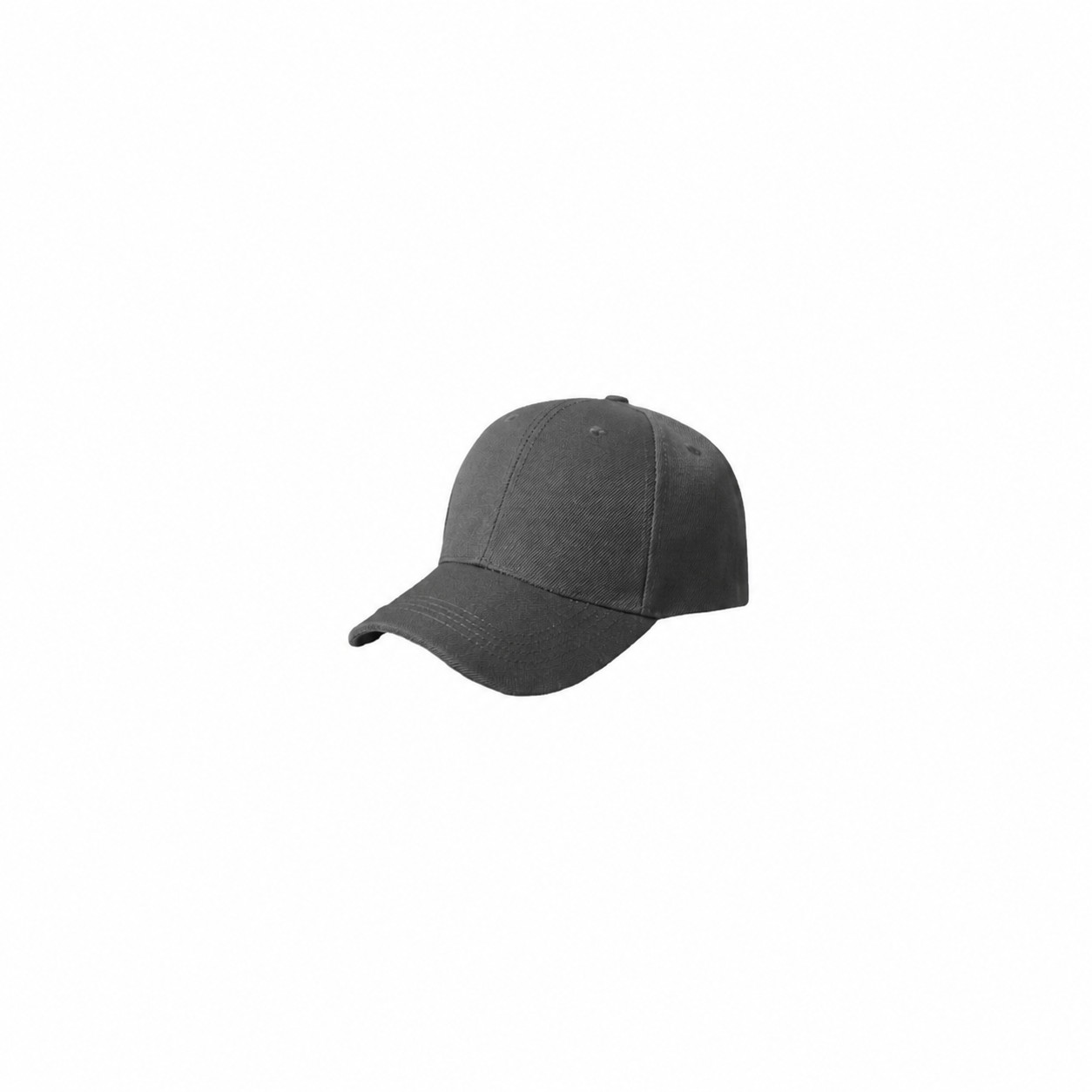 Mid Profile Baseball Cap — Dark Gray