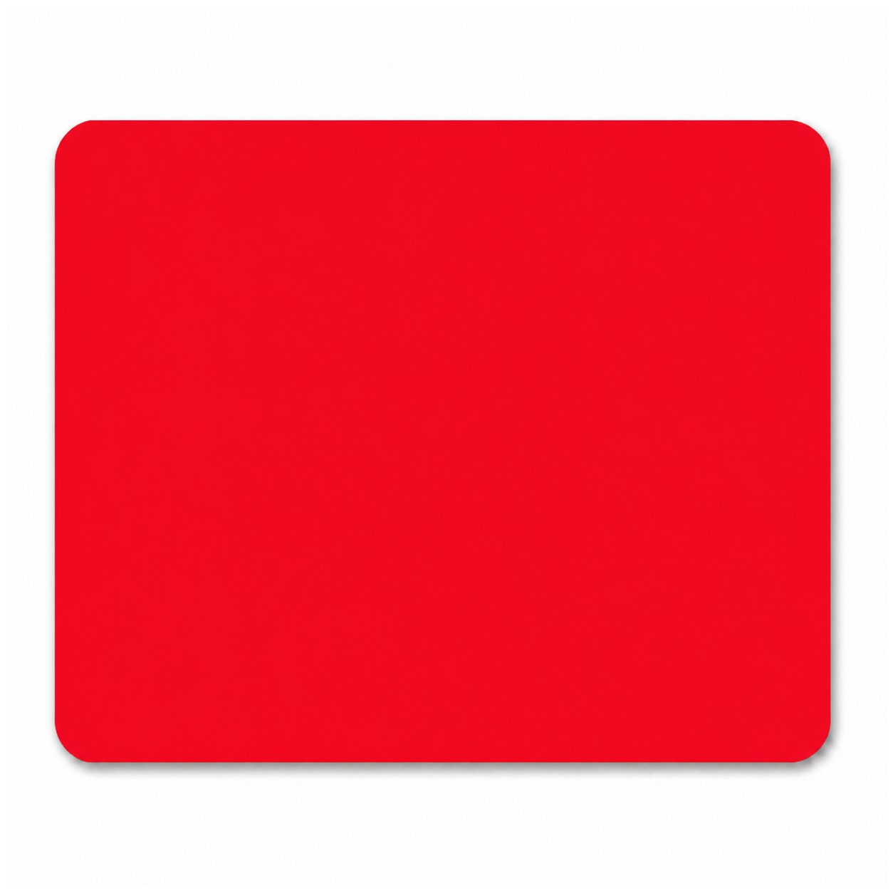 Soft Fabric Surface Mouse Pad — Red