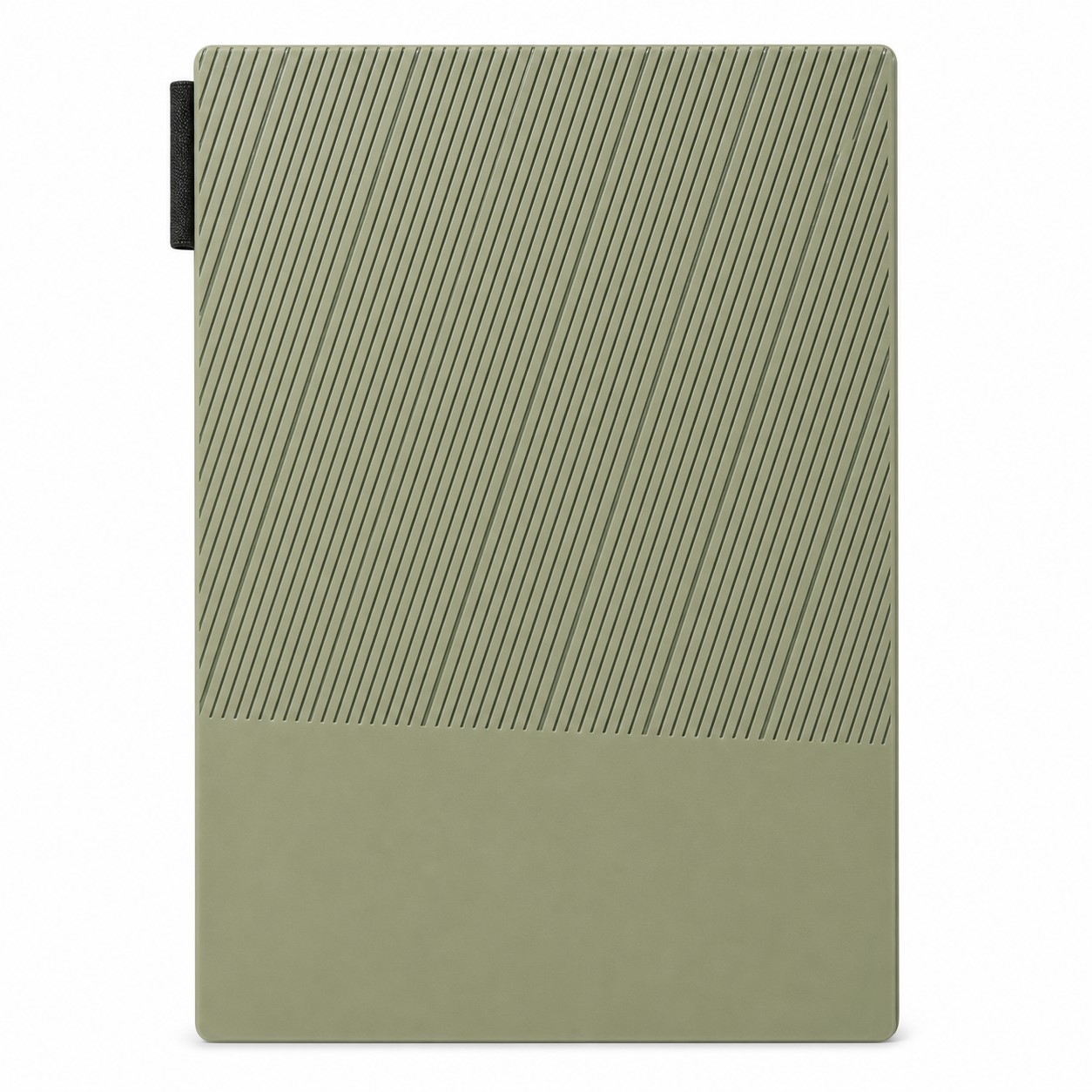 A5 Leather Notebook With Metal Pendant Bookmark — view 2