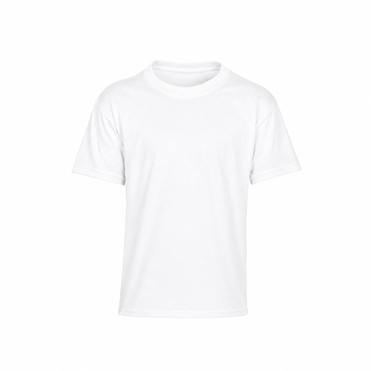Essential Youth Cotton T Shirt — White