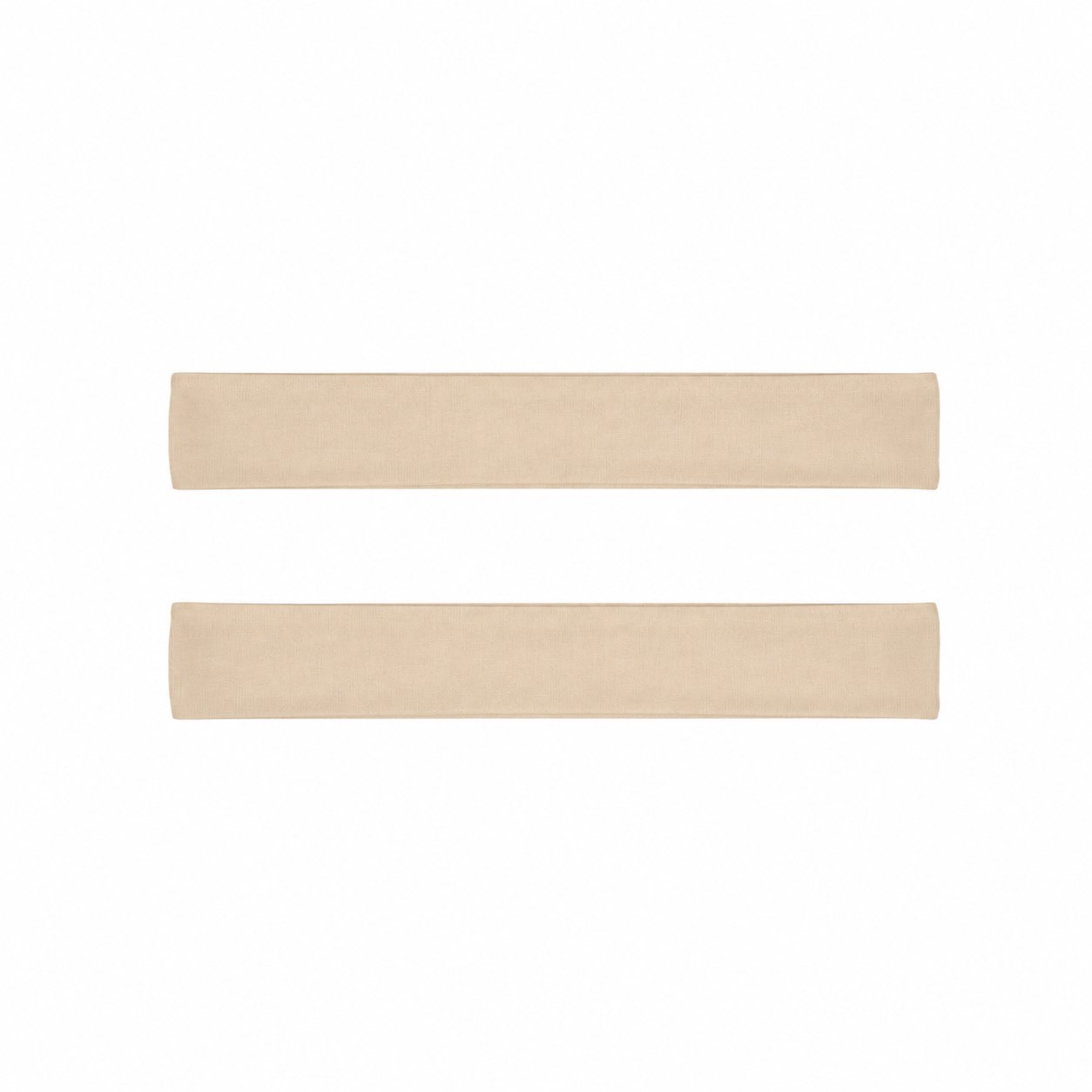 Lightweight Polyester Sports Headband — Natural Beige