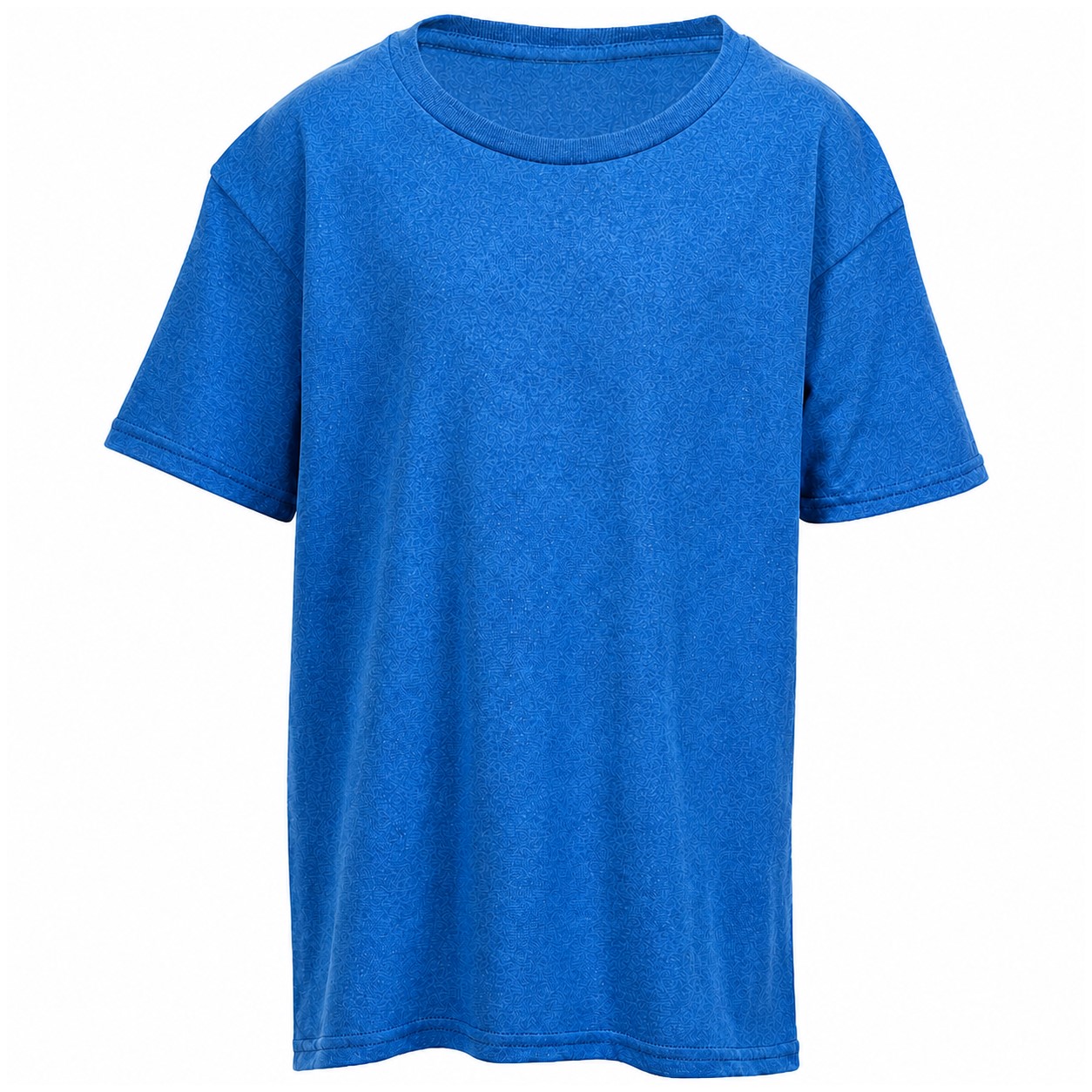 Youth Cotton Jersey Shirt — Blue
