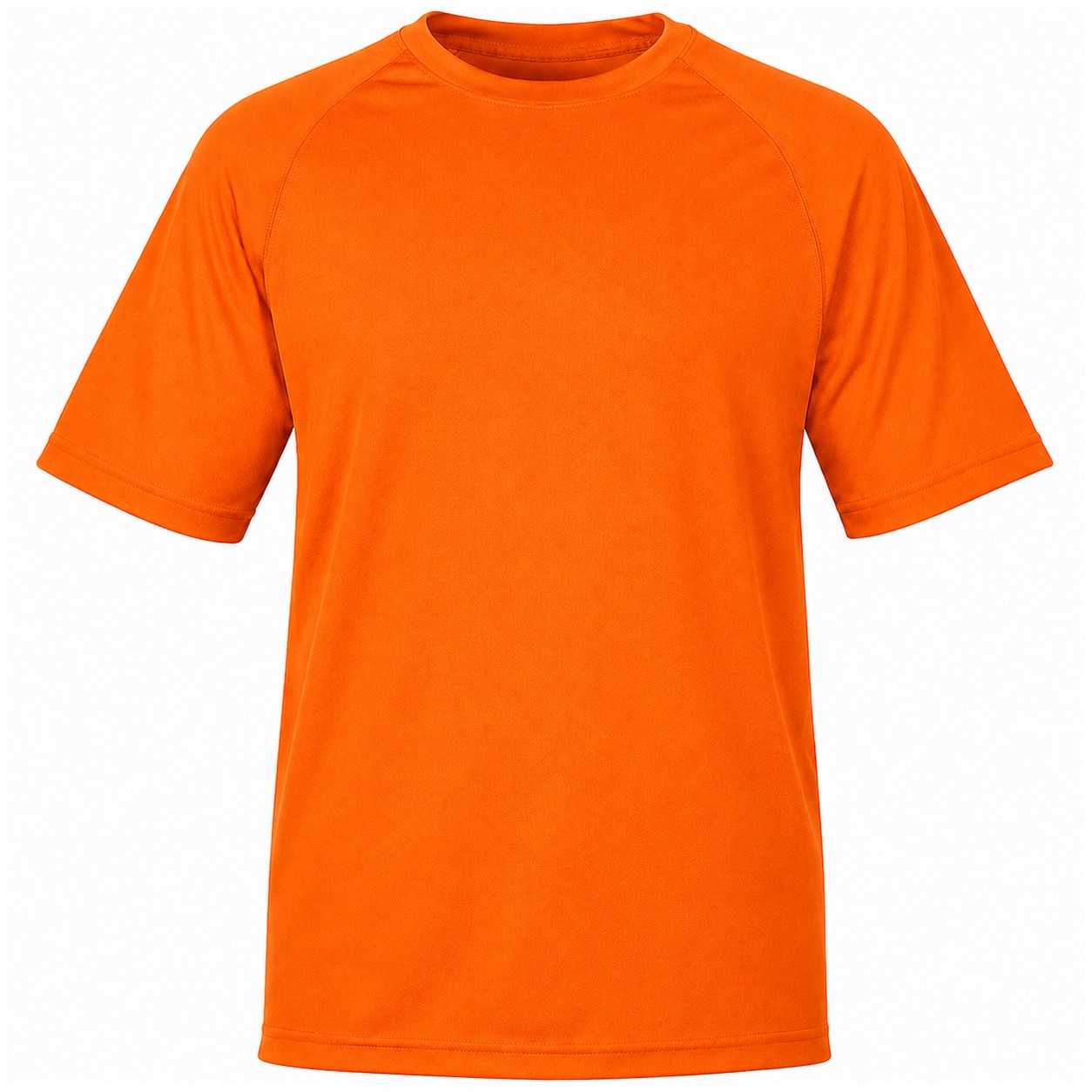 Ladies Recycled Polyester Half Zip Pullover — Orange