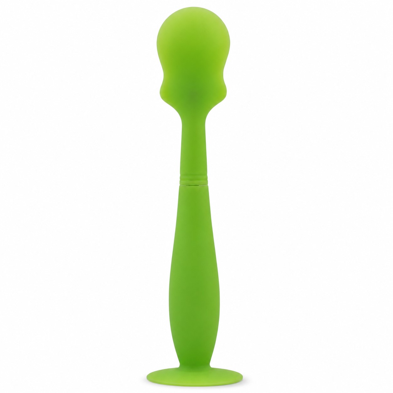 Detachable Silicone Feeding Spoon With Wide Base — view 2
