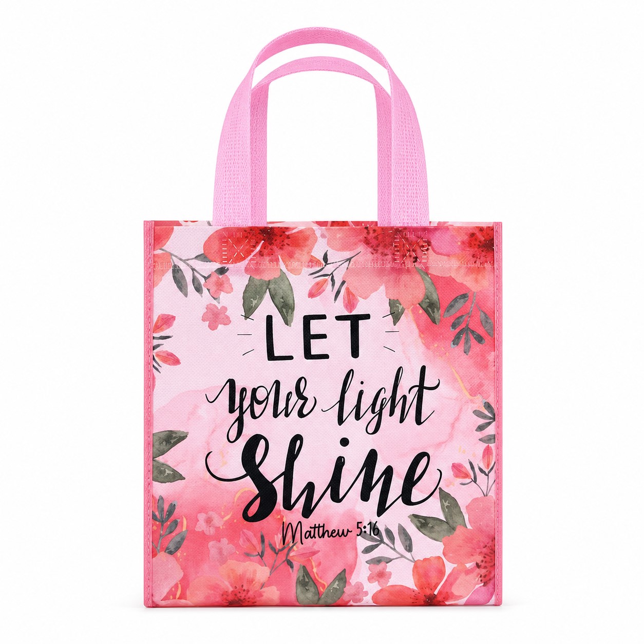 Full Color Recycled Non-Woven Shopping Tote — view 2