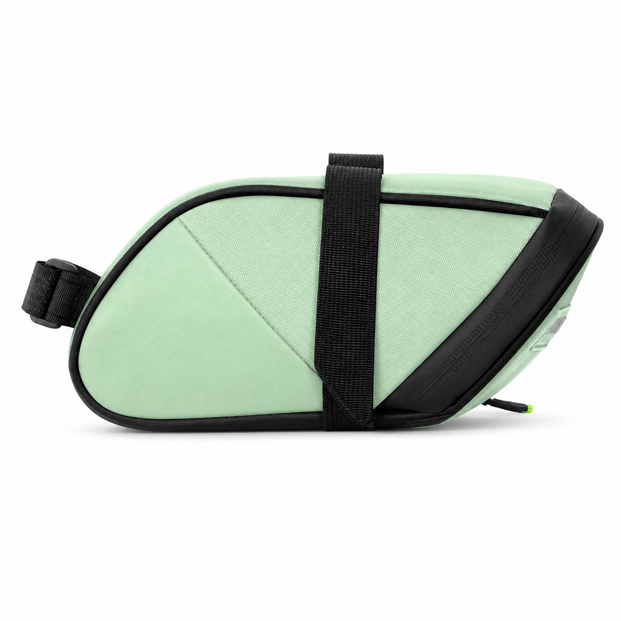 Compact Waterproof Fabric Saddle Bag — view 2