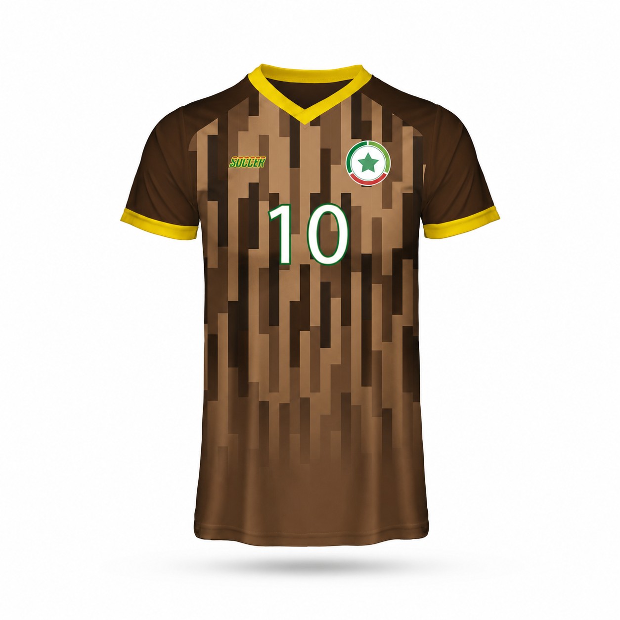 Performance Soccer Team Jersey — Brown