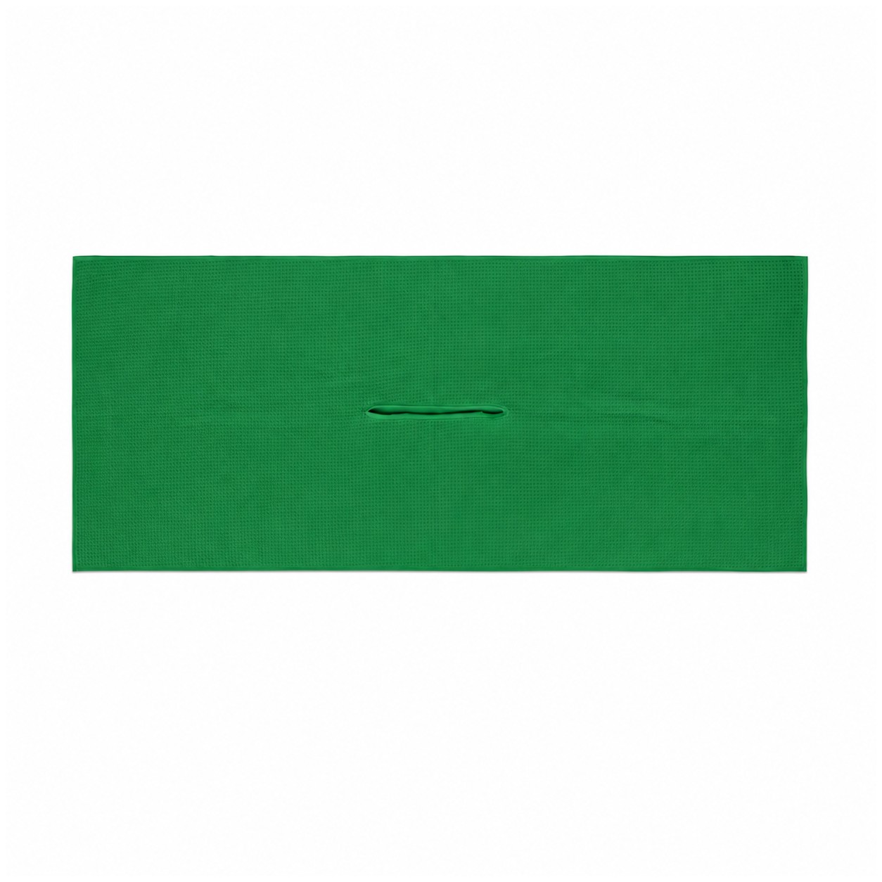 Microfiber Caddie Towel With Club Slit — Green