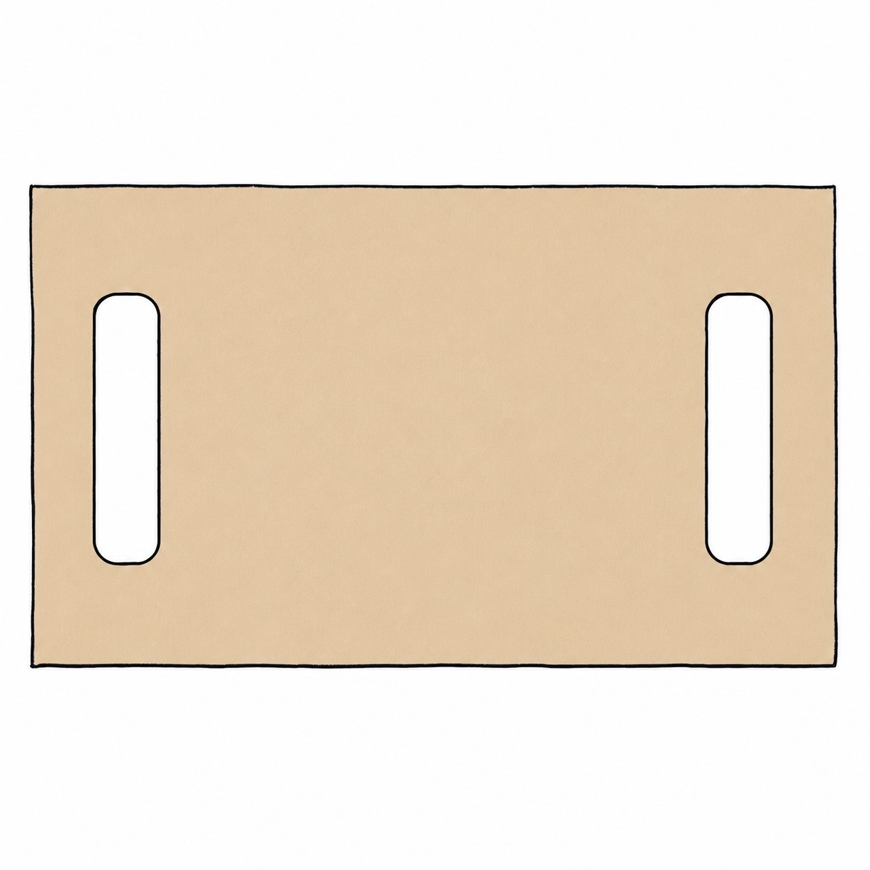 Microfiber Golf Cart Seat Cover — Tan Beige