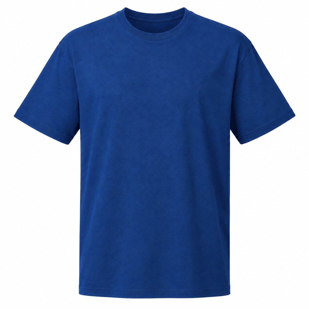 Men's Colorblock Polyester Quarter-Zip Pullover — Blue