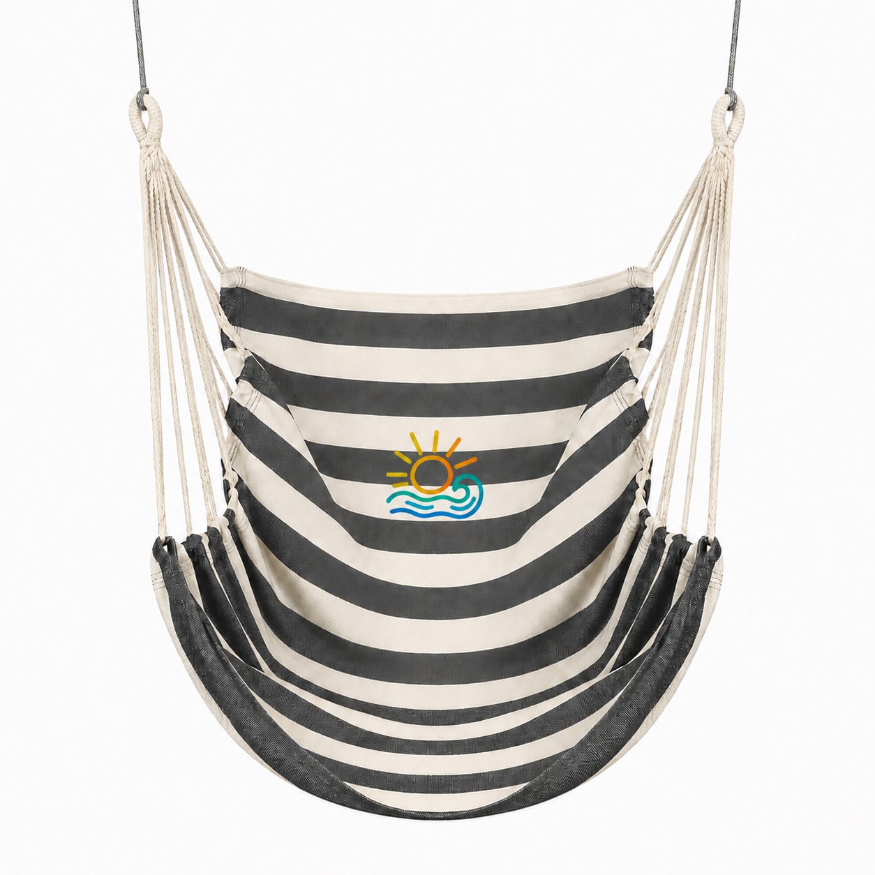 Striped Canvas Hanging Swing Chair