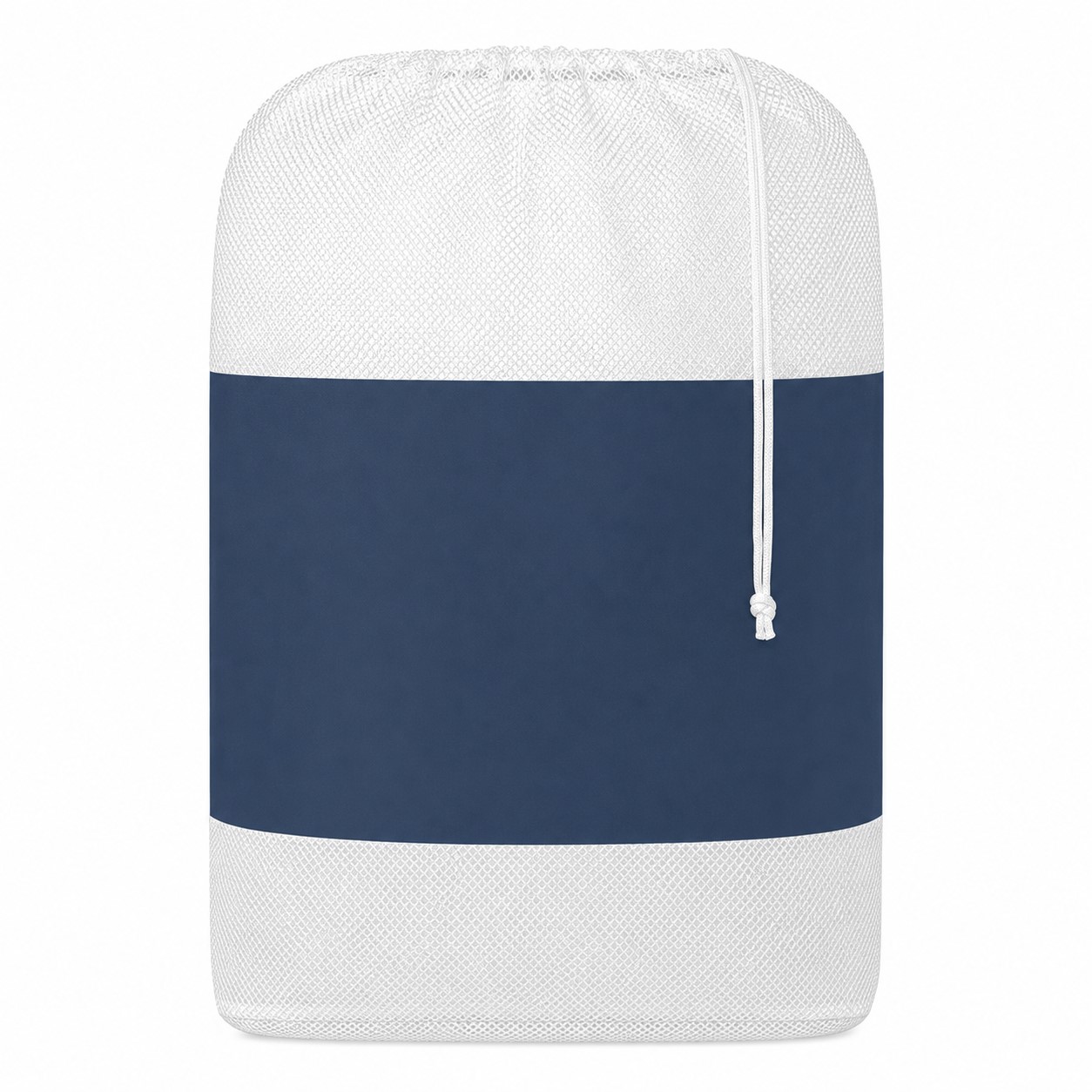Large Mesh Drawstring Laundry Storage Bag — view 2