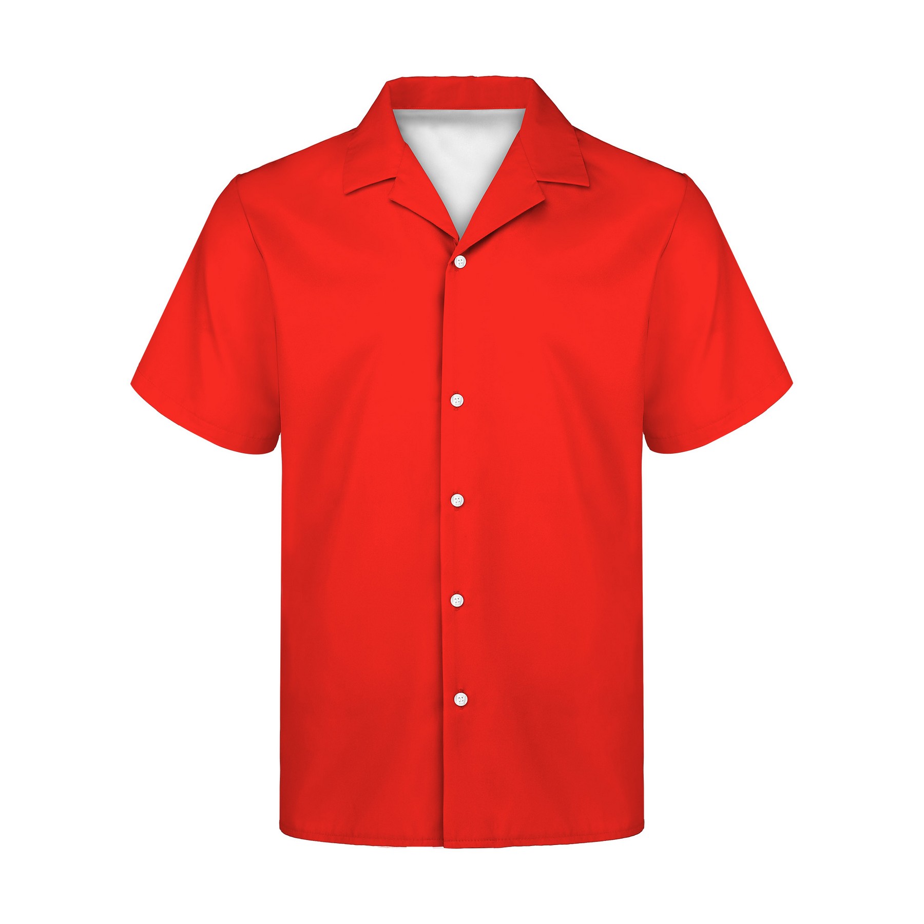 UPF 50 Stretch Polyester Cuban Shirt — view 2
