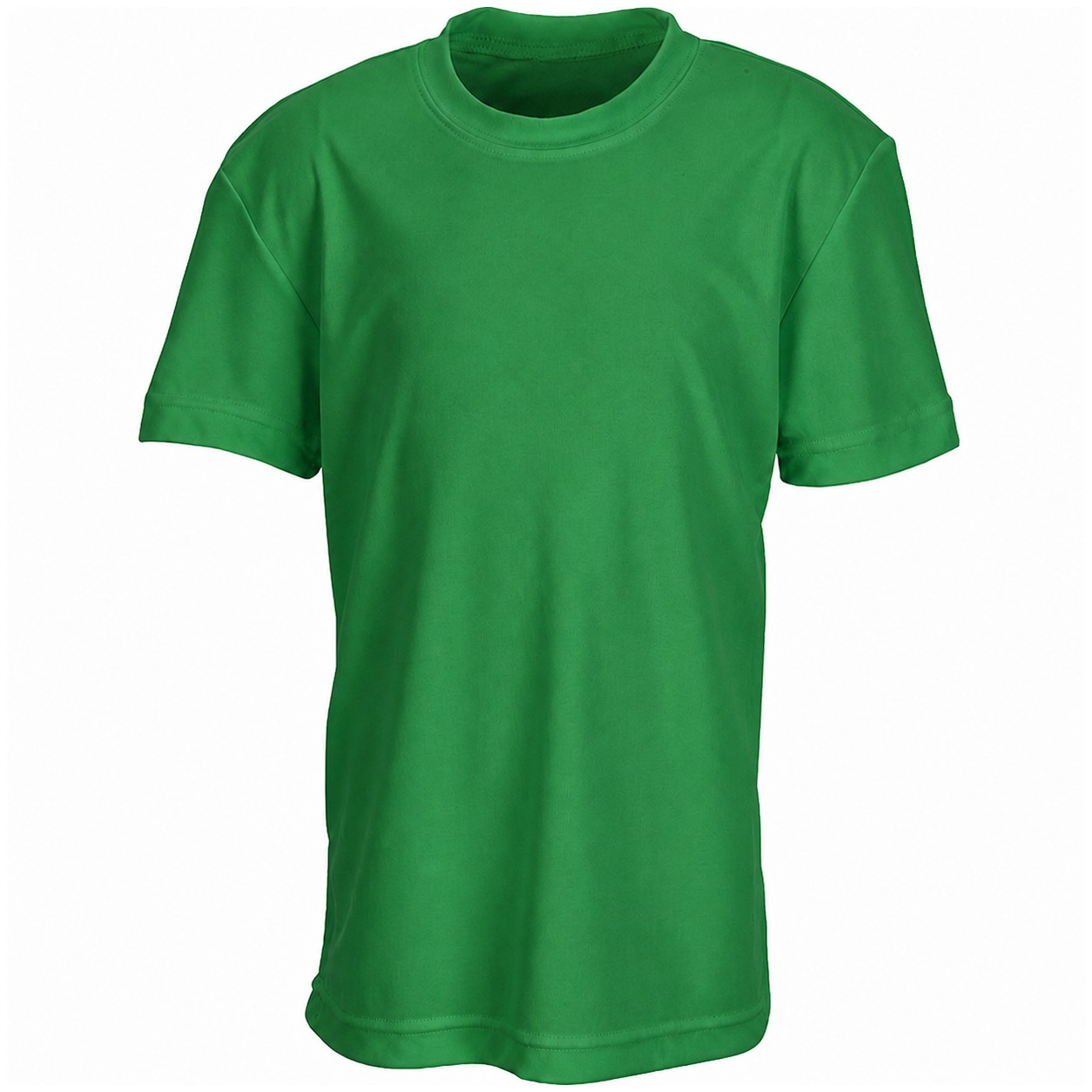 Youth Interlock Performance Shirt — Green