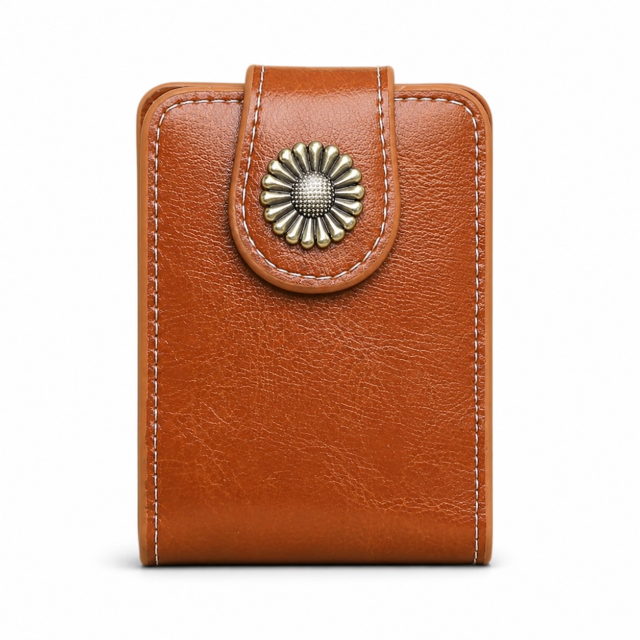 Three Slot Leather Lipstick Case — view 2