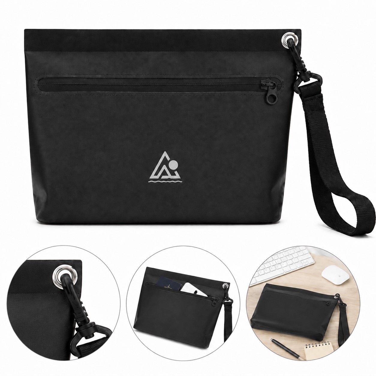 Water Resistant Polyester Travel Pouch — view 1
