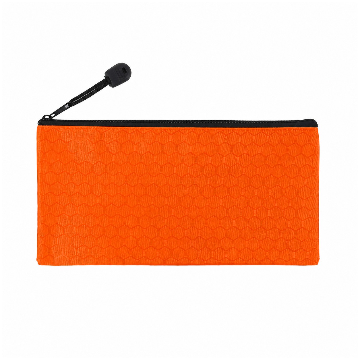 Waterproof Canvas Pencil Pouch — Orange