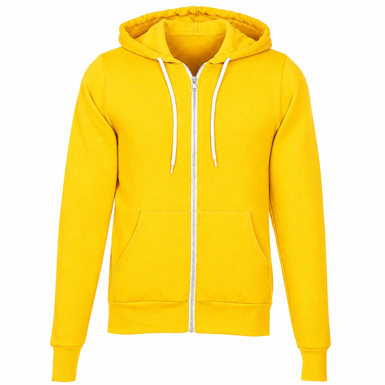 Ringspun Cotton Polyester Zip Hoodie — view 16