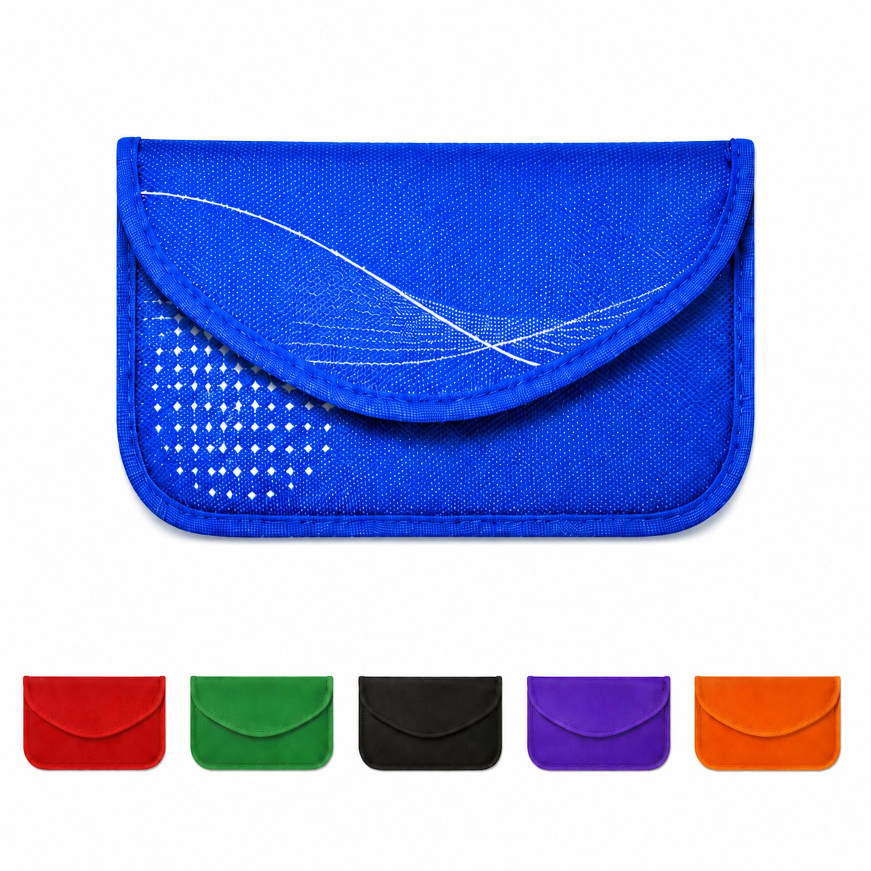 Compact Faraday Fabric Phone Shielding Pouch