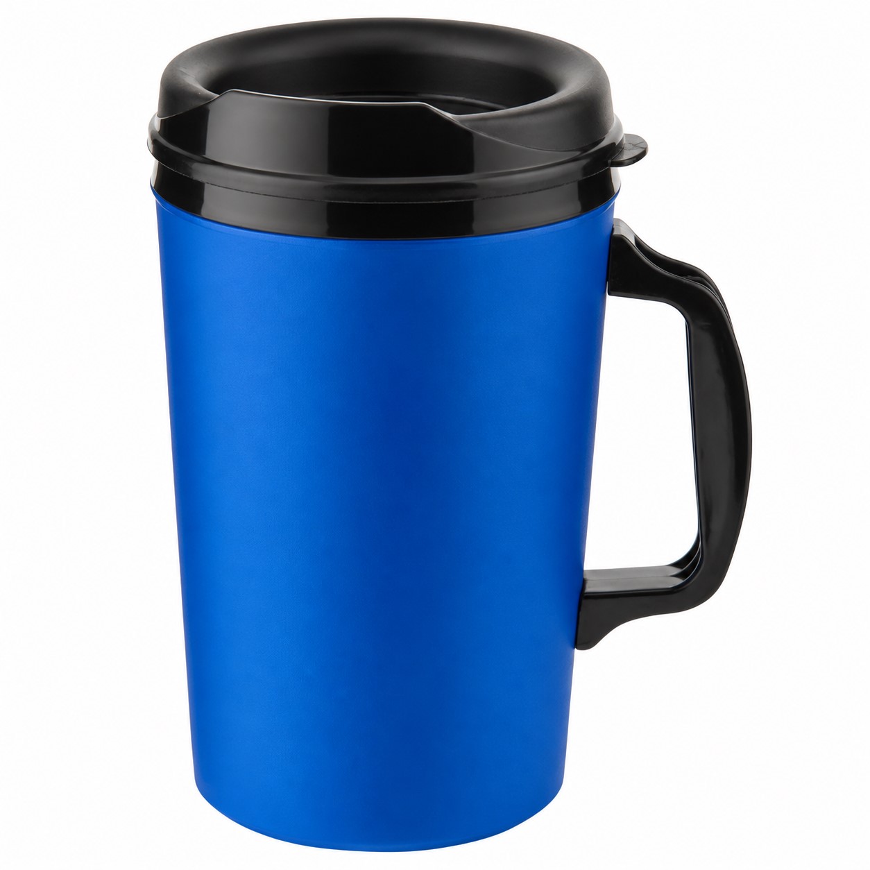 Large Stainless Steel Insulated Beverage Mug — view 2
