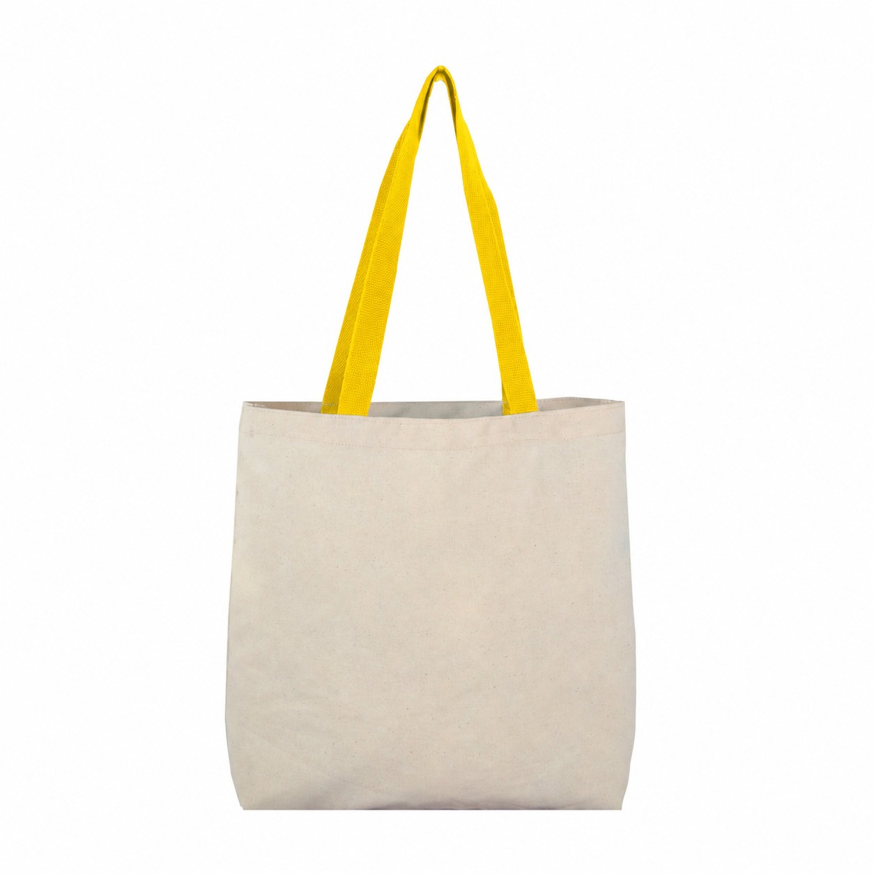 Cotton Color Tote Bag — Yellow