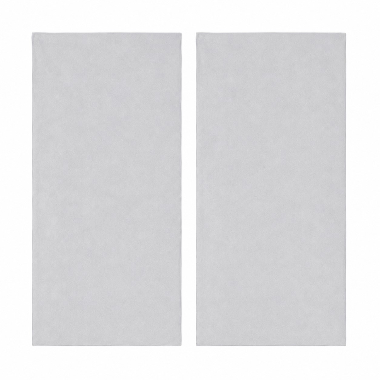 Microfiber Quick Dry Beach Towel — Silver