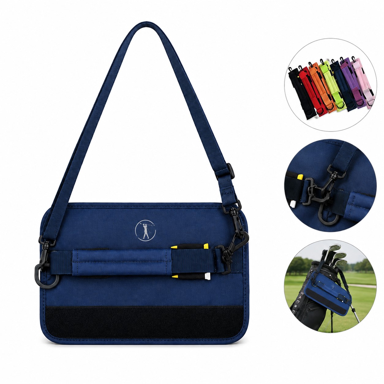 Compact Oxford Fabric Golf Club Bag