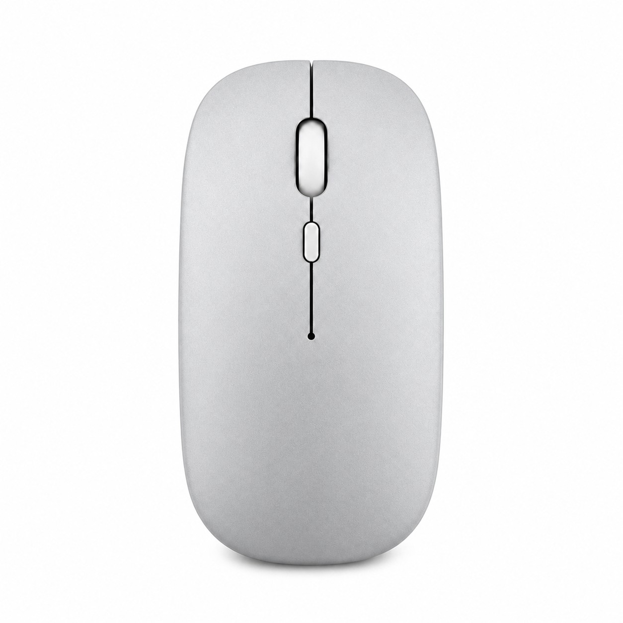 Rechargeable Wireless Bluetooth Mouse — Silver