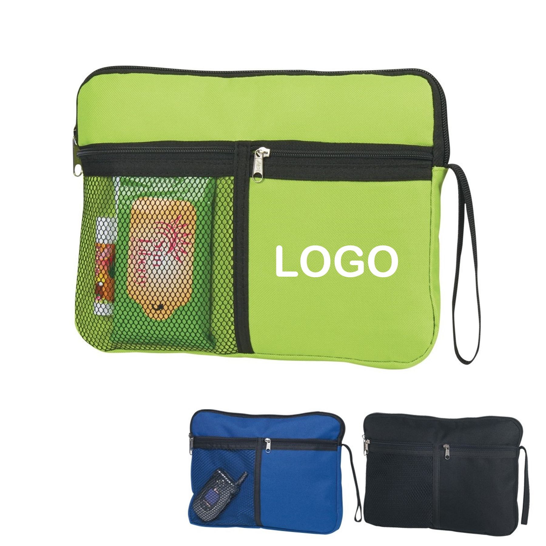 Oxford Zippered Electronics Organizer