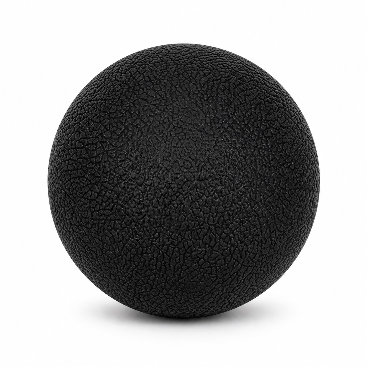 Compact Plastic Massage Ball — Black