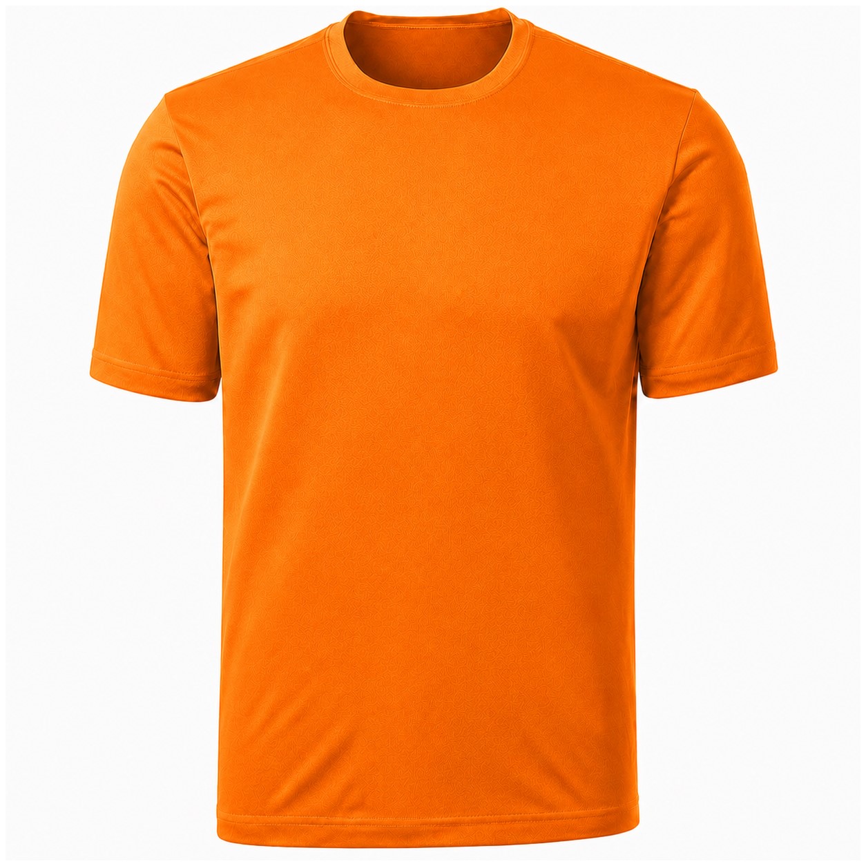 Men's Lightweight Polyester Athletic T-Shirt — Orange