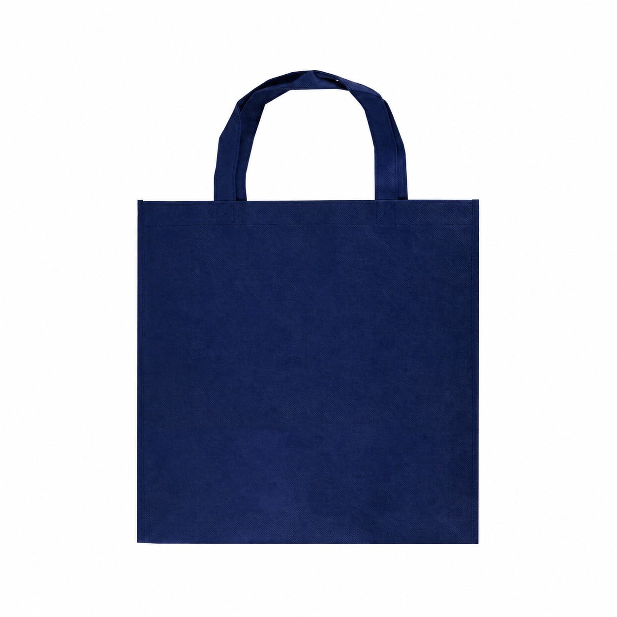 Fold-Flat Storage Tote Bag — Navy Blue
