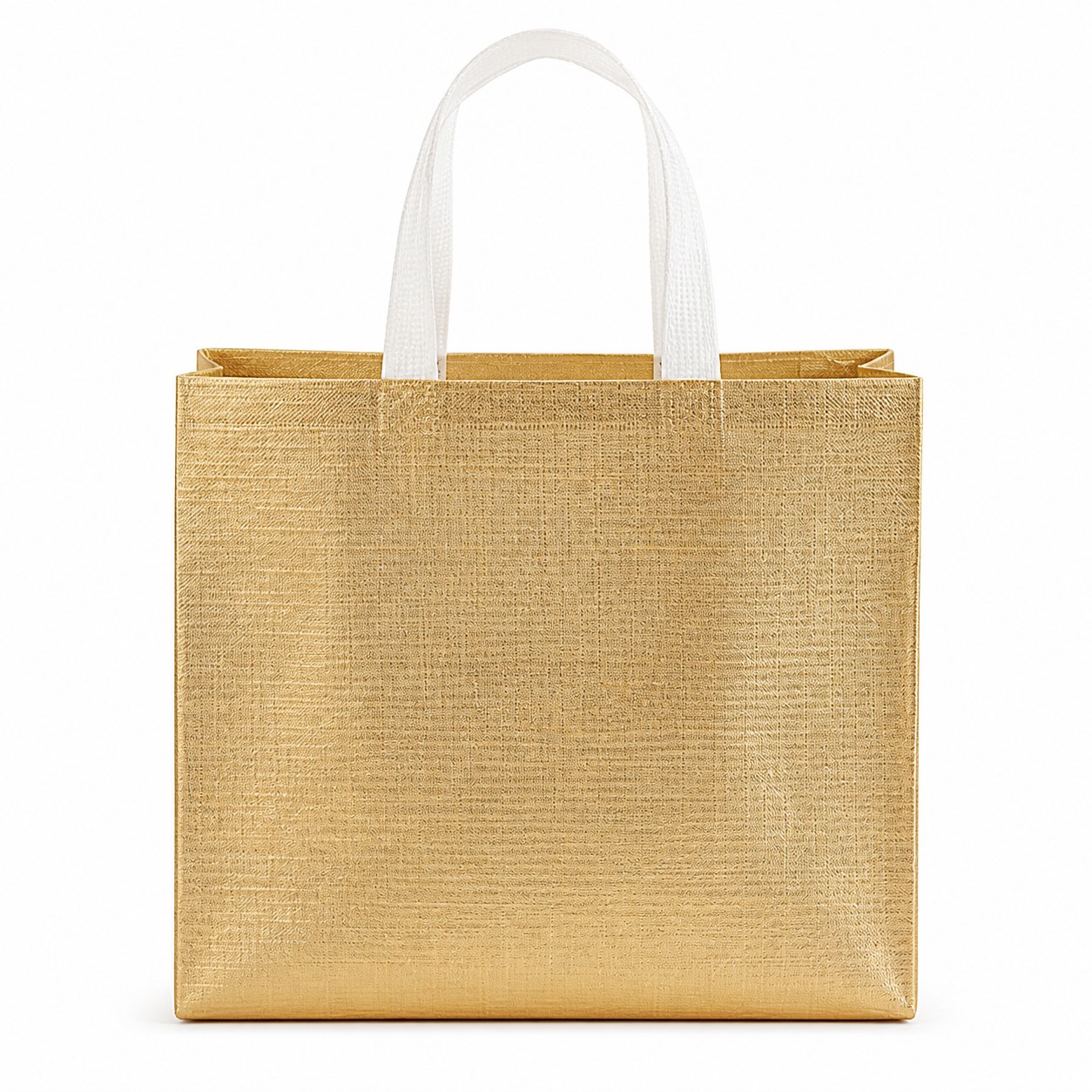 Aluminized Film Glossy Non-Woven Tote Bag — view 2