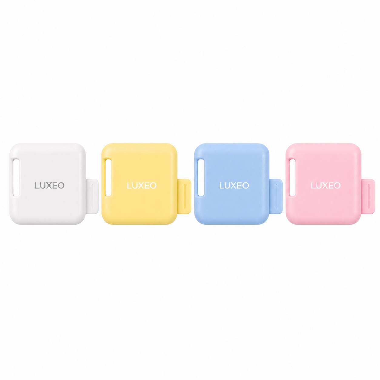 Compact Pastel ABS Retractable Badge Reel