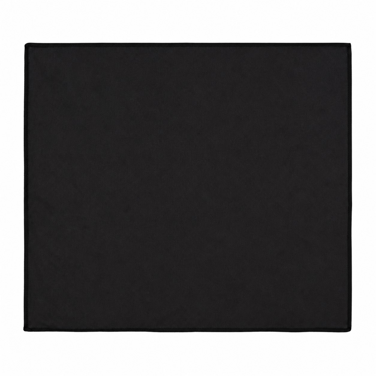 Polyester Cotton Rally Hand Towel — Black