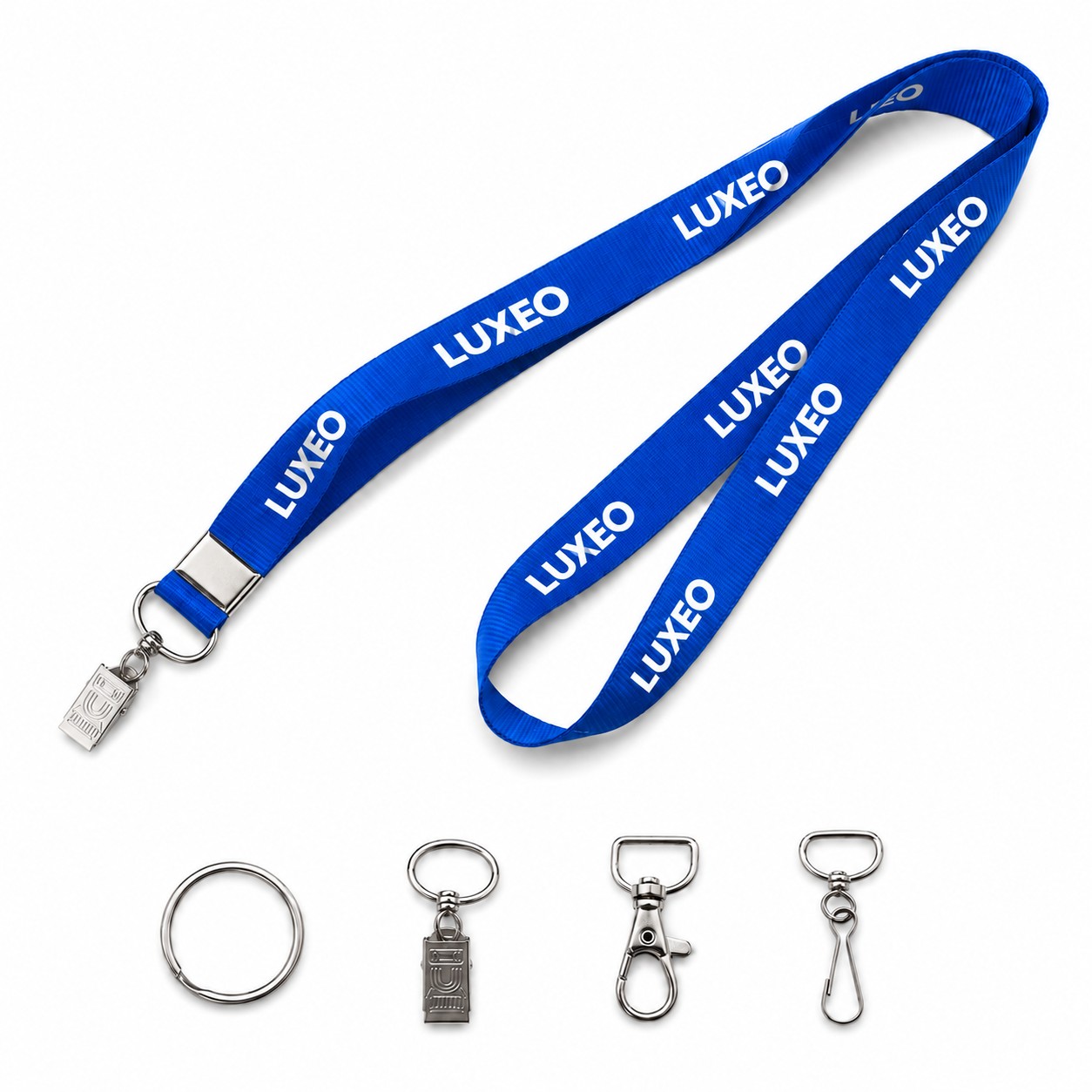 Wide Polyester Neck Lanyard