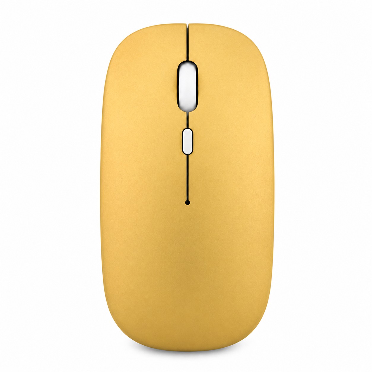 Rechargeable Wireless Bluetooth Mouse — Brass Gold