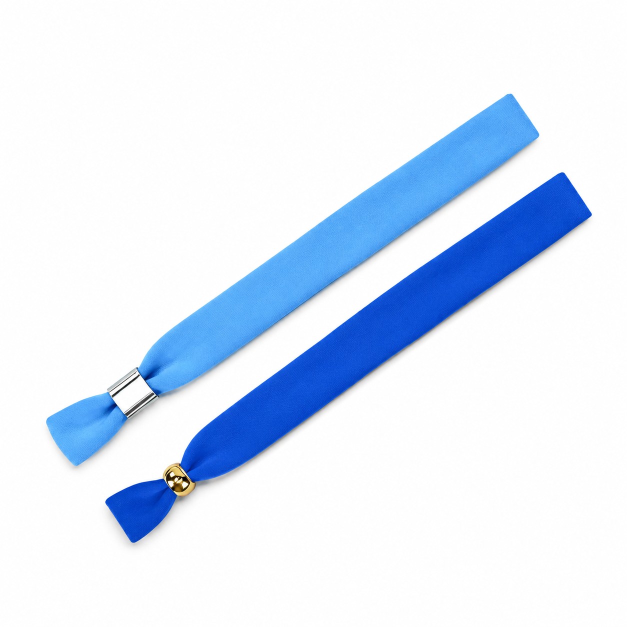 Polyester Wristband With Two-Way Metal Lock — view 2