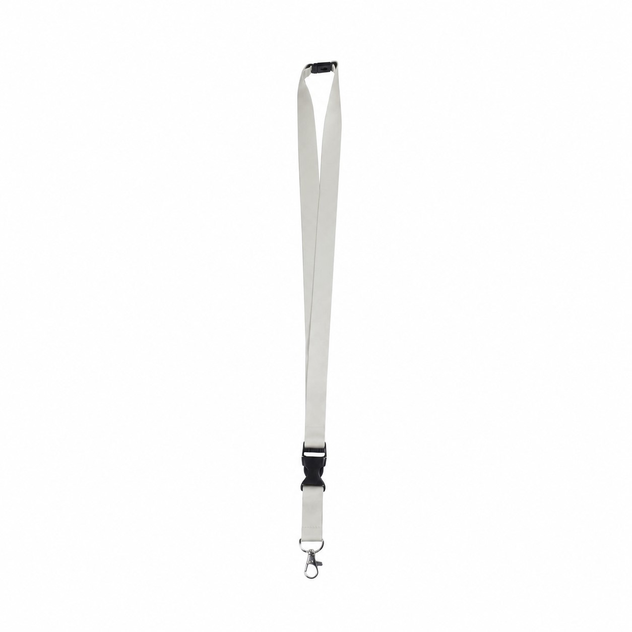 Polyester Breakaway Lanyard With Buckle Release — Nickel Silver