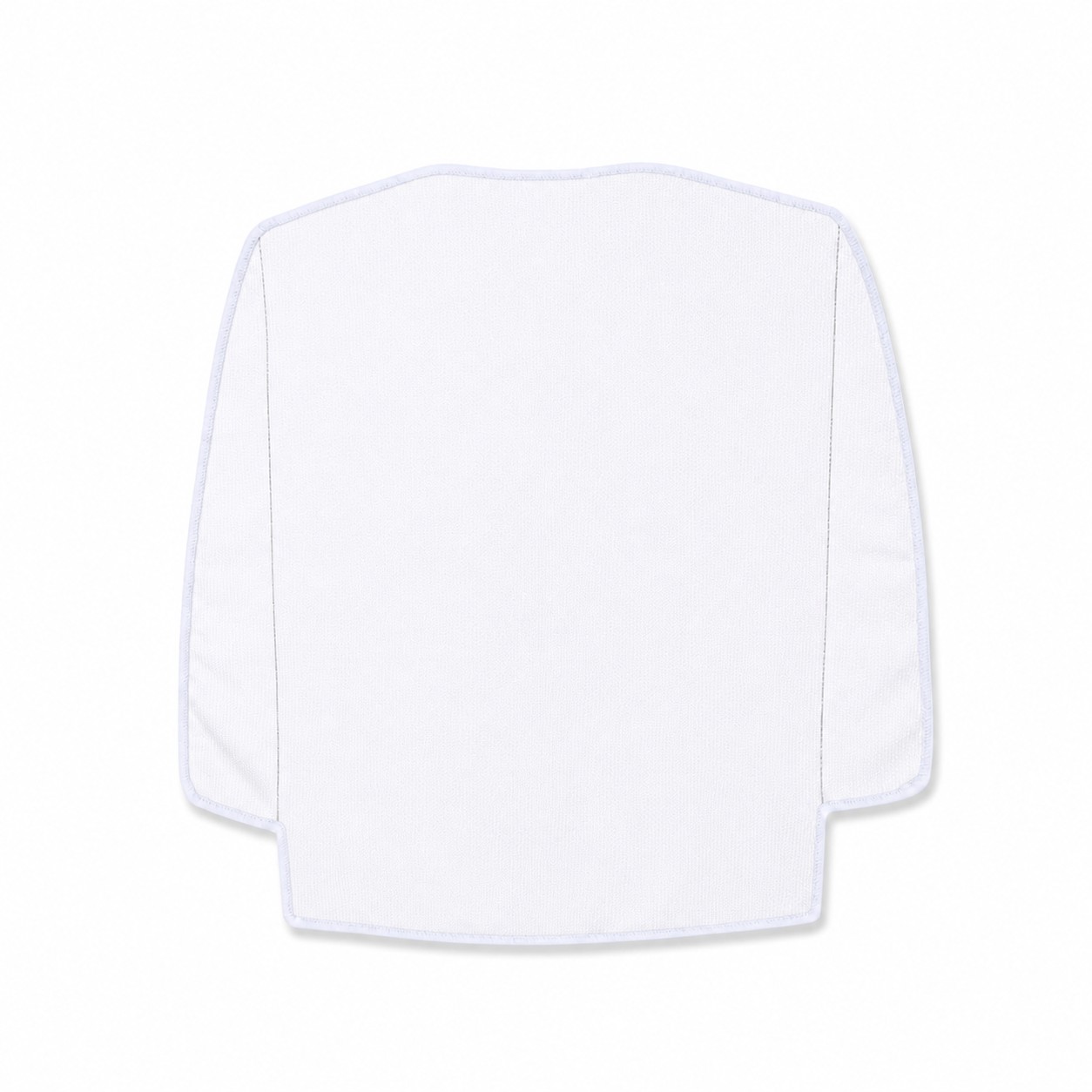 Jersey Shaped Microfiber Rally Towel — White