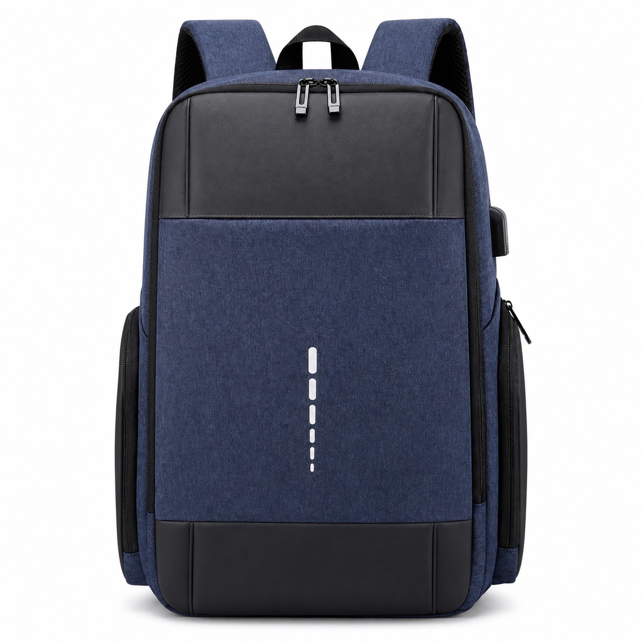 Oxford Laptop Backpack With External Charging Port — view 2