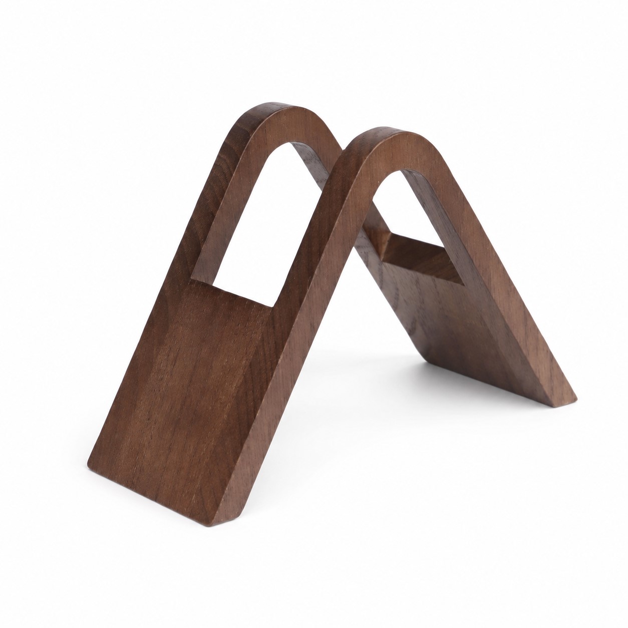 Wood Coffee Filter Paper Storage Holder — view 2