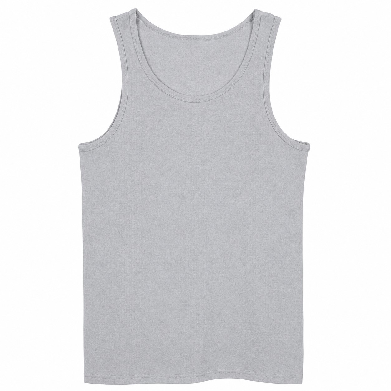Heavy Cotton Men's Tank Top — Silver